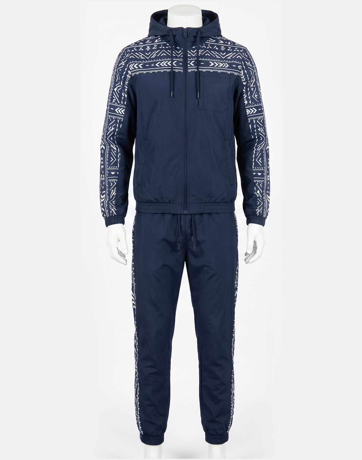 Men Tracksuit with Pattern Style